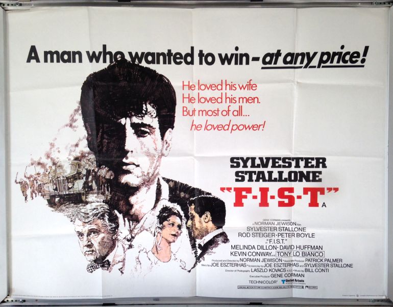 Cinema Poster: FIST/F.I.S.T. 1978 (Quad) Sylvester Stallone Rod Steiger Peter Boyle 