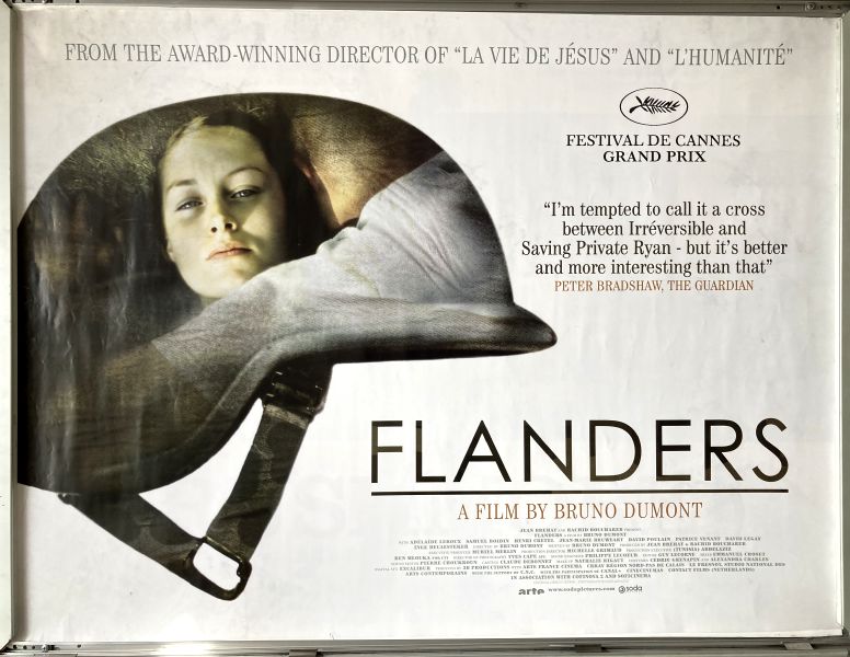 Cinema Poster: FLANDERS 2006 (Quad) Bruno Dumont Adélaïde Leroux Samuel Boidin Cinema Poster: FLANDERS 2006 (Quad) Bruno Dumont Adélaïde Leroux Samuel Boidin