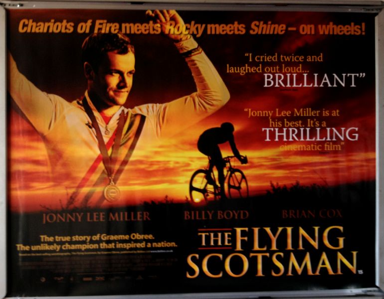 Cinema Poster: FLYING SCOTSMAN, THE 2007 (Quad) Jonny Lee Miller Brian Cox 