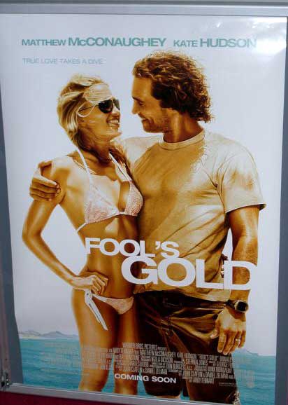 FOOL'S GOLD: One Sheet Film Poster