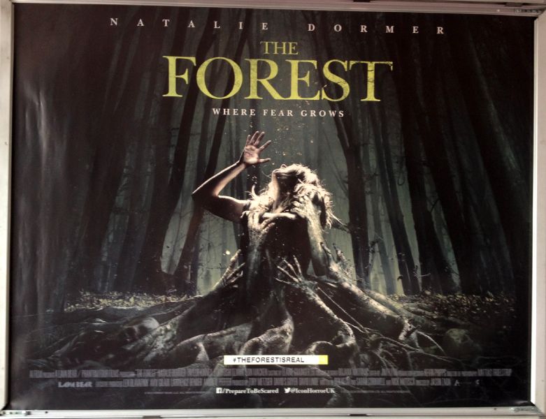 Cinema Poster: FOREST, THE 2016 (Quad) Natalie Dormer Eoin Macken Stephanie Vogt