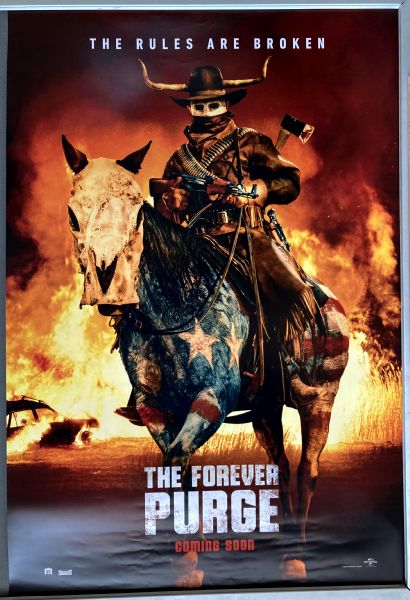 Cinema Poster: FOREVER PURGE, THE 2021 (Advance One Sheet) Josh Lucas