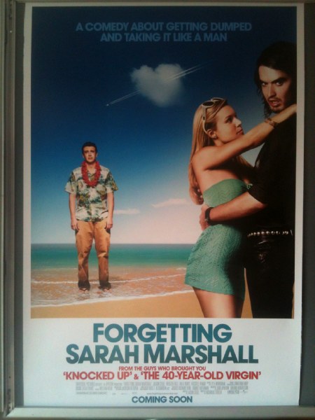 FORGETTING SARAH MARSHALL: One Sheet Film Poster