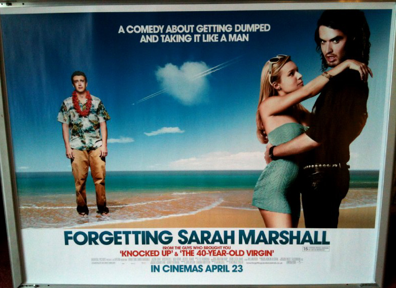 FORGETTING SARAH MARSHALL: UK Quad Film Poster