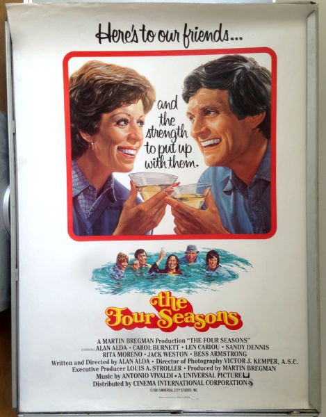 Cinema Poster: FOUR SEASONS, THE 1981 (One Sheet) Alan Alda Carol Burnett