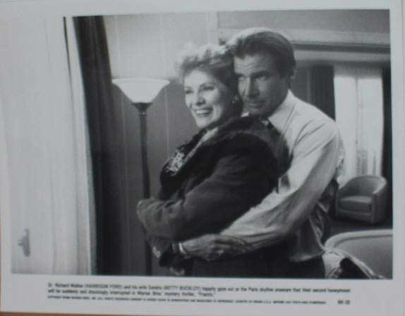 FRANTIC: B/W Still (Ford & Screen Wife) FRANTIC: B/W Still (Ford & Screen Wife)