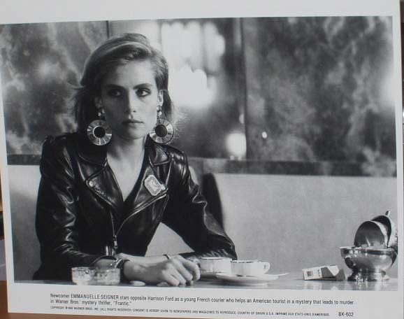 FRANTIC: B/W Still (Emmanuelle Seigner)