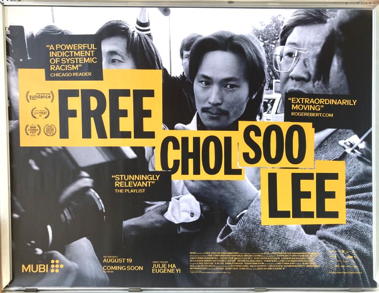Cinema Poster: FREE CHOL SOO LEE 2022 (Quad) Carol Dysinger Julie Ha