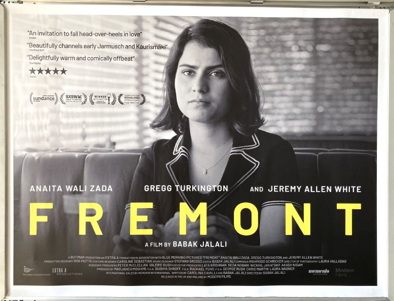Cinema Poster: FREMONT 2023 (Quad) Anaita Wali Zada Gregg Turkington Jeremy Allen White Cinema Poster: FREMONT 2023 (Quad) Anaita Wali Zada Gregg Turkington Jeremy Allen White