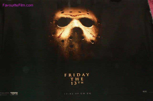 FRIDAY THE 13TH: Advance UK Quad Film Poster FRIDAY THE 13TH: Advance UK Quad Film Poster