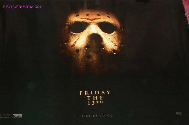 FRIDAY THE 13TH: Advance UK Quad Film Poster