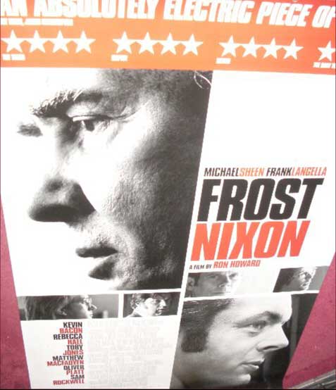FROST NIXON: Cinema Banner