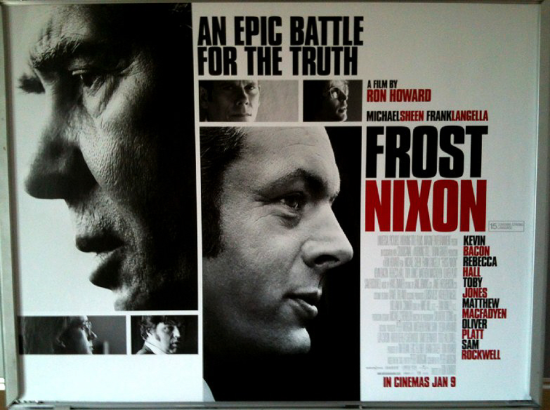 FROST NIXON: Main UK Quad Film Poster