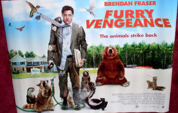 FURRY VENGEANCE: UK Quad Film Poster