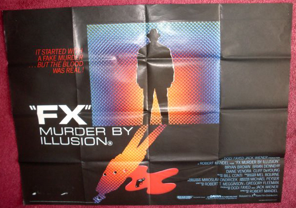 FX MURDER BY ILLUSION: Quad Film Poster FX MURDER BY ILLUSION: Quad Film Poster