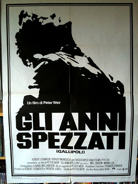 GALLIPOLI: Italian 2-Foglio Film Poster
