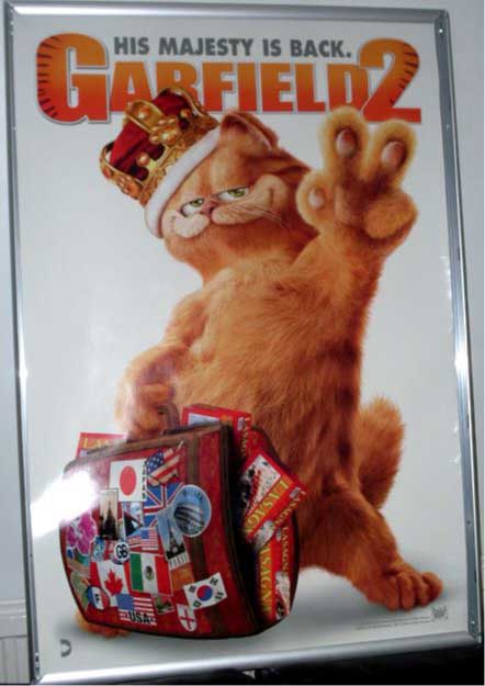 GARFIELD 2 A Tale of Two Kitties: Hi Majesty One Sheet Film Poster