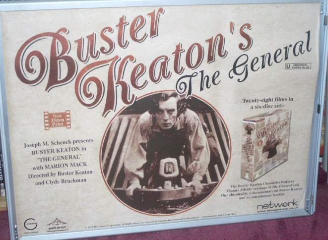 GENERAL, THE: UK Quad Film Poster GENERAL, THE: UK Quad Film Poster