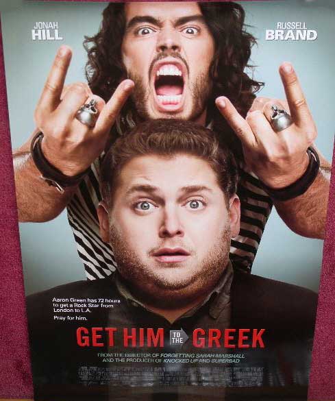 GET HIM TO THE GREEK: Main One Sheet Film Poster