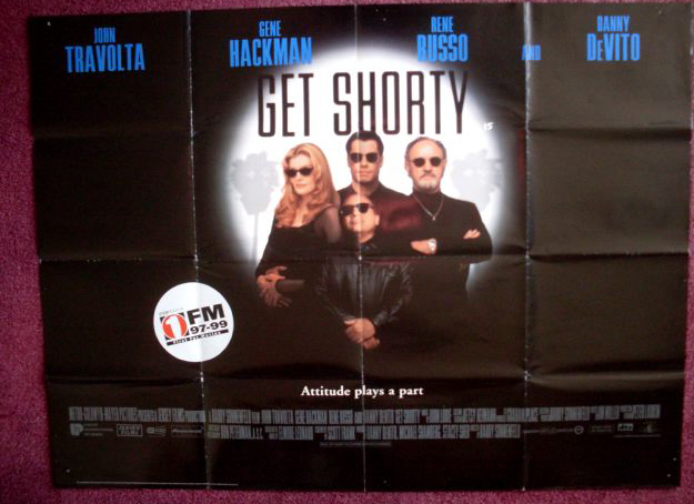 GET SHORTY: UK Quad Film Poster GET SHORTY: UK Quad Film Poster