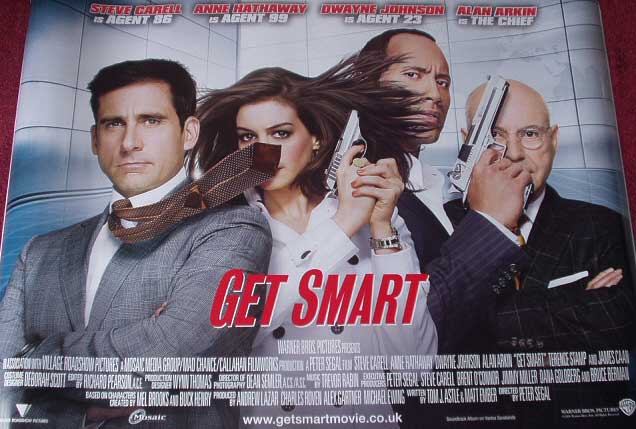 GET SMART: Main UK Quad Film Poster