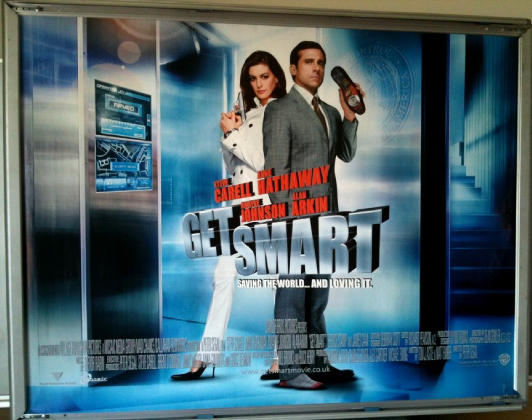 GET SMART: Advance UK Quad Film Poster