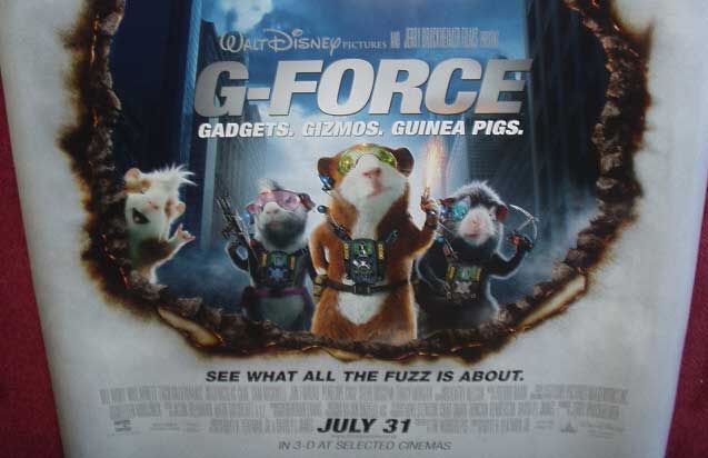 G-FORCE: UK Quad Film Poster