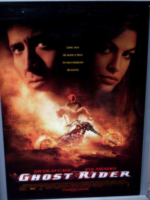 GHOST RIDER: One Sheet Film Poster GHOST RIDER: One Sheet Film Poster
