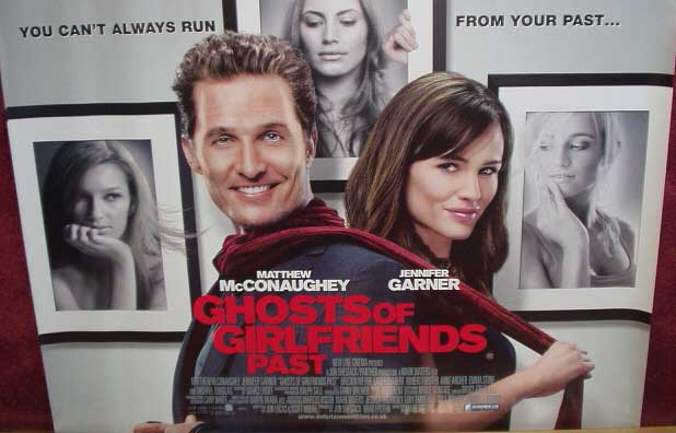 GHOSTS OF GIRFRIENDS PAST: Main UK Quad Film Poster