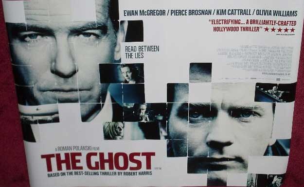 GHOST, THE: Main UK Quad Film Poster