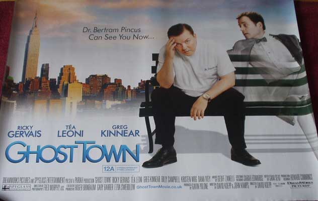 GHOST TOWN: UK Quad Film Poster GHOST TOWN: UK Quad Film Poster