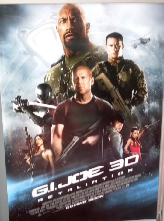 G.I. JOE RETALLIATION: One Sheet Film Poster