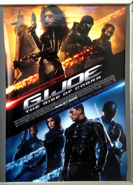 Cinema Poster: G.I. JOE RISE OF COBRA 2009 (Main One Sheet) Channing Tatum Cinema Poster: G.I. JOE RISE OF COBRA 2009 (Main One Sheet) Channing Tatum