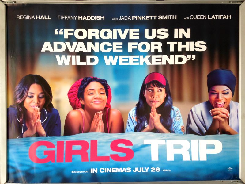 Cinema Poster: GIRLS TRIP 2017 (Advance Quad) Queen Latifah Regina Hall