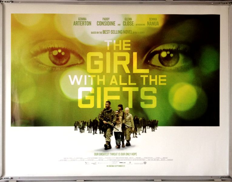 Cinema Poster: GIRL WITH ALL THE GIFTS 2016 (Quad) Paddy Considine Cinema Poster: GIRL WITH ALL THE GIFTS 2016 (Quad) Paddy Considine