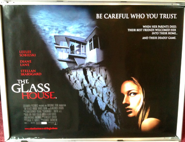 GLASS HOUSE, THE: UK Quad Film Poster GLASS HOUSE, THE: UK Quad Film Poster