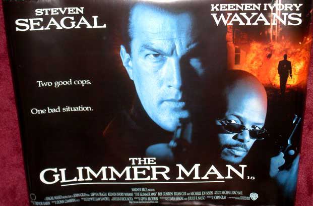 GLIMMER MAN, THE: UK Quad Film Poster