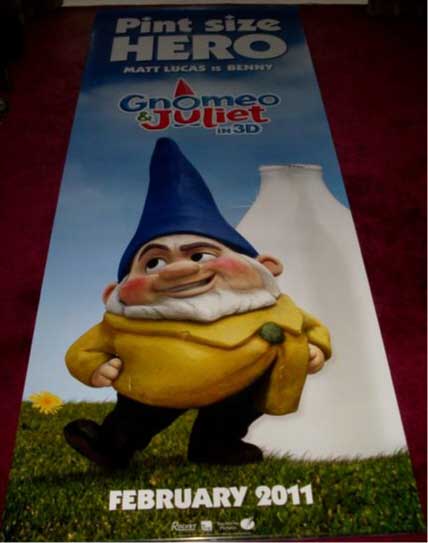 GNOMEO AND JULIET: Benny Cinema Banner