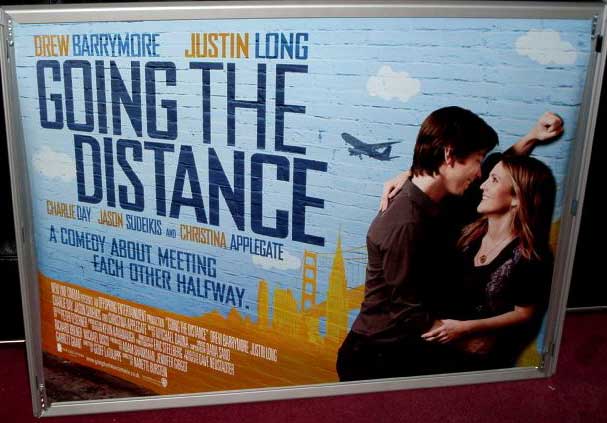 GOING THE DISTANCE: Main UK Quad Film Poster