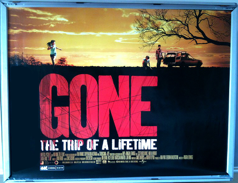 GONE (2007): Main UK Quad Film Poster