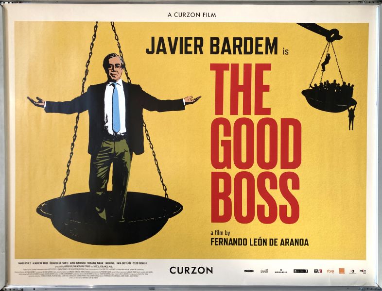 Cinema Poster: GOOD BOSS, THE aka El buen patrón 2021 (Quad) Javier Bardem Manolo Solo Almudena Amor Cinema Poster: GOOD BOSS, THE aka El buen patrón 2021 (Quad) Javier Bardem Manolo Solo Almudena Amor