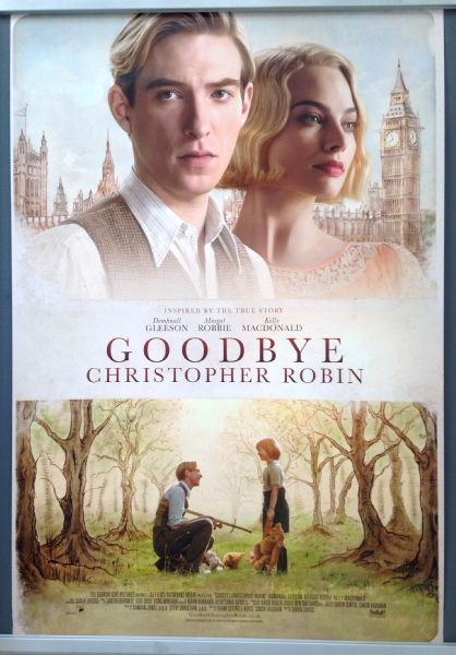 Cinema Poster: GOODBYE CHRISTOPHER ROBIN 2017 (One Sheet) Margot Robbie Cinema Poster: GOODBYE CHRISTOPHER ROBIN 2017 (One Sheet) Margot Robbie