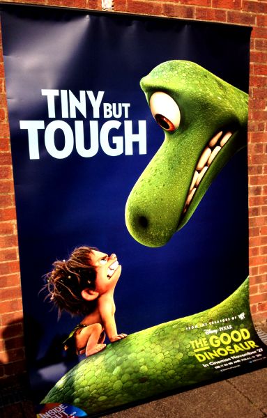 Cinema Banner: GOOD DINOSAUR, THE 2015 (Growl) Jeffrey Wright Frances McDormand