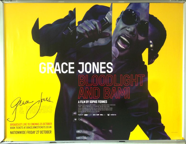 Cinema Poster: GRACE JONES BLOODLIGHT AND BAMI 2017 (Quad) Sly & Robbie Cinema Poster: GRACE JONES BLOODLIGHT AND BAMI 2017 (Quad) Sly & Robbie