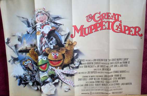 GREAT MUPPET CAPER, THE: UK Quad Film Poster