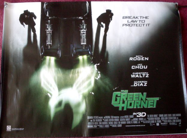 GREEN HORNET, THE: UK Quad Film Poster