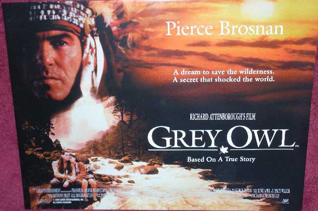 GREY OWL: Main UK Quad Film Poster