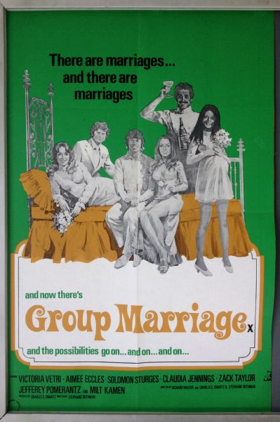 Cinema Poster: GROUP MARRIAGE 1973 (Quad) Victoria Vetri Aimee Eccles