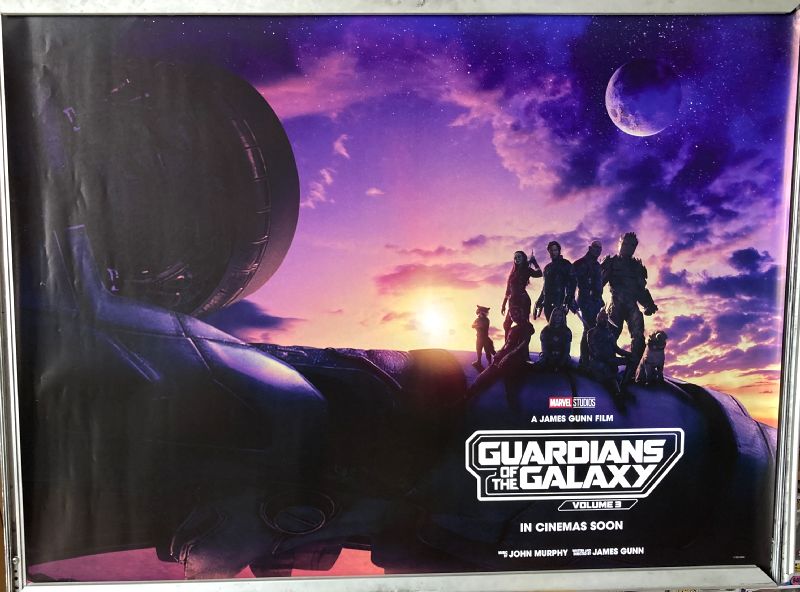 Cinema Poster: GUARDIANS OF THE GALAXY VOL 3 2023 (Advance Quad) Chris Pratt