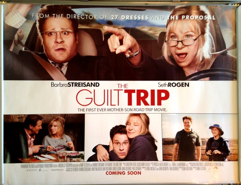 Cinema Poster: GUILT TRIP, THE 2013 (Quad) Barbra Streisand Seth Rogen Cinema Poster: GUILT TRIP, THE 2013 (Quad) Barbra Streisand Seth Rogen